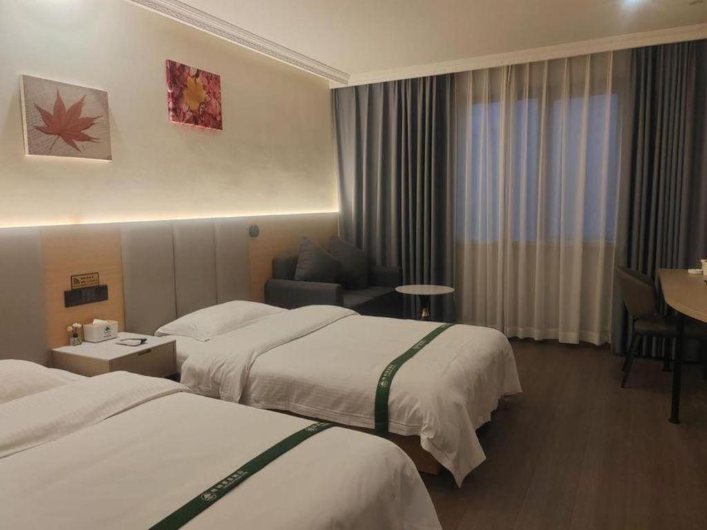 Greentree Inn Suzhou Wujiang Zhenze Town Zhennan Road Express Hotel Exterior foto